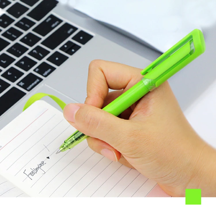 Wholesale Normal Custom Black Fountain Gel Pens Set With Refill