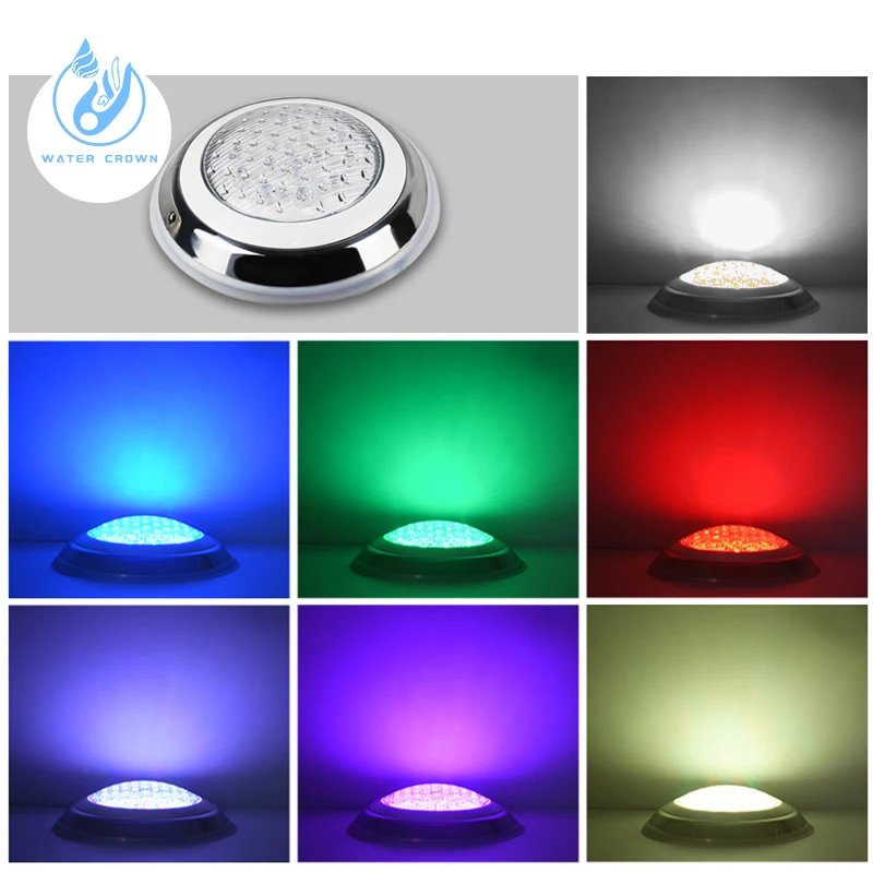 Водная Корона заводская цена свет для бассейна подводная лампа светодиодная RGB 12 вольт