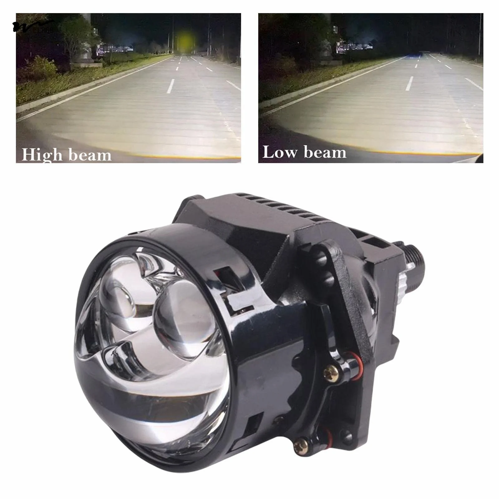 Good Quality Led Lens Headlight Aluminum Low 38W High 68W Light weight 5500K led Headlight