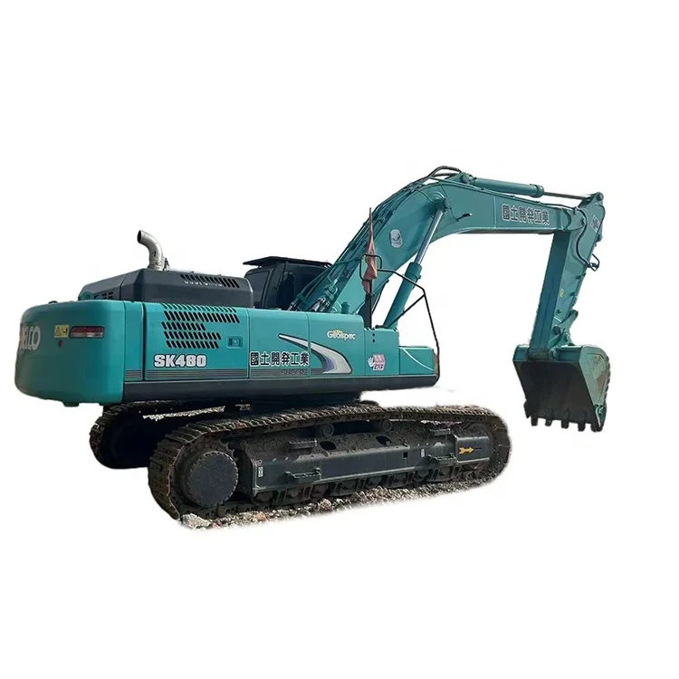 Хорошее состояние оригинальный японский гусеничный экскаватор kobelco SK480 дешевая цена на продажу