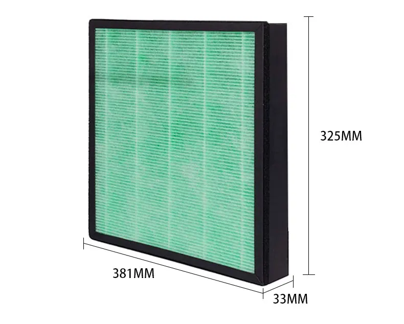 custom disposable cardboard carbon filter for Coway 1512H Air Filter Purifier