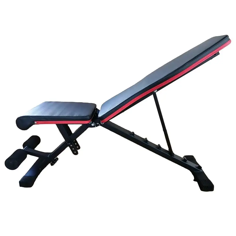 Indoor Foldable Gym equipment Adjustable Dumbbell weight bench for Body Workout