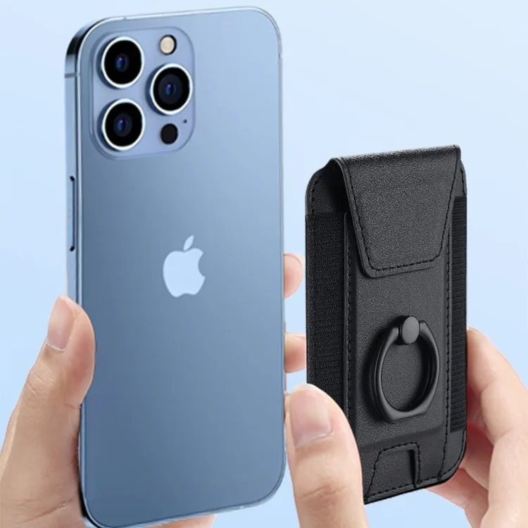 Чехол-держатель для кредитного кошелька с кольцом магнитных карт Magsafe