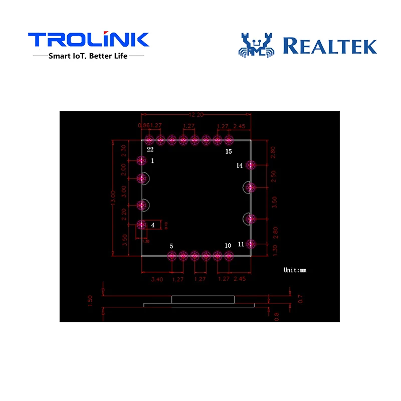 RTL8821CU Chip Dual Band Ip camera Smart TV Wifi dongle driving recorder Network set-top box wifi screencaster WiFi Module
