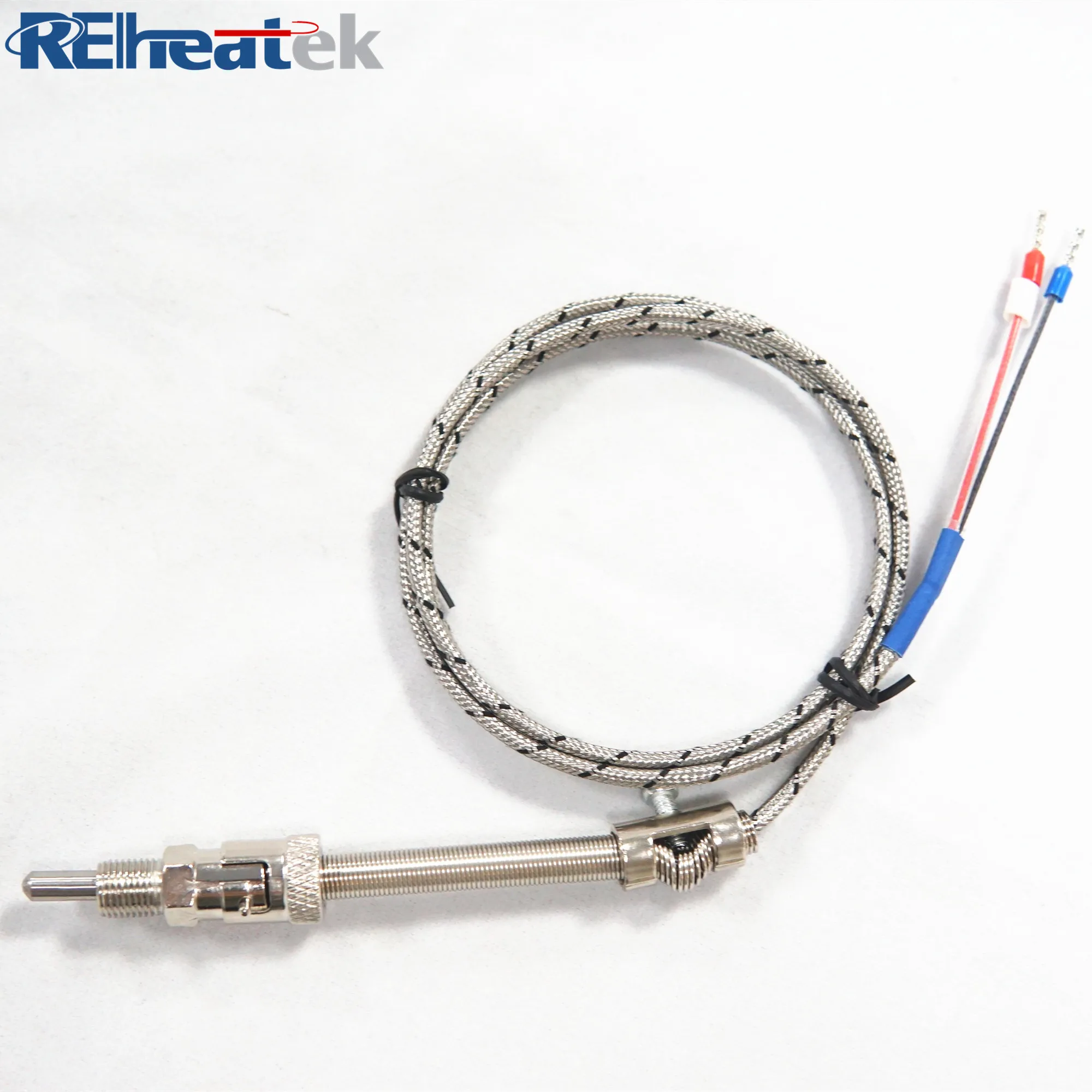 Hot Spring Loaded K J Type Thermocouple Temperature Sensor
