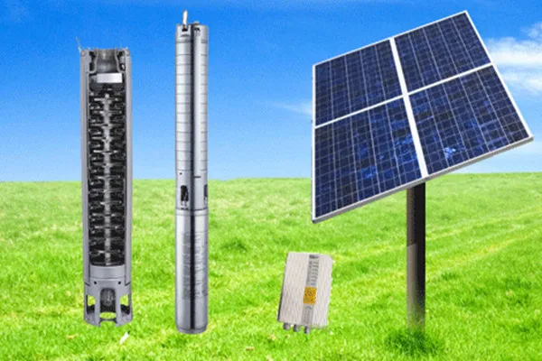 High-Pressure 40m Head Solar Water Pump System Centrifugal Multistage Pump for Agriculture Irrigation Powered by Solar Energy