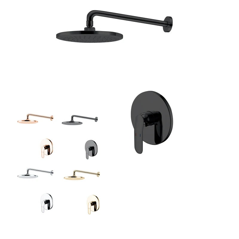 High quality shower faucets set bathroom shower set rainfall shower set