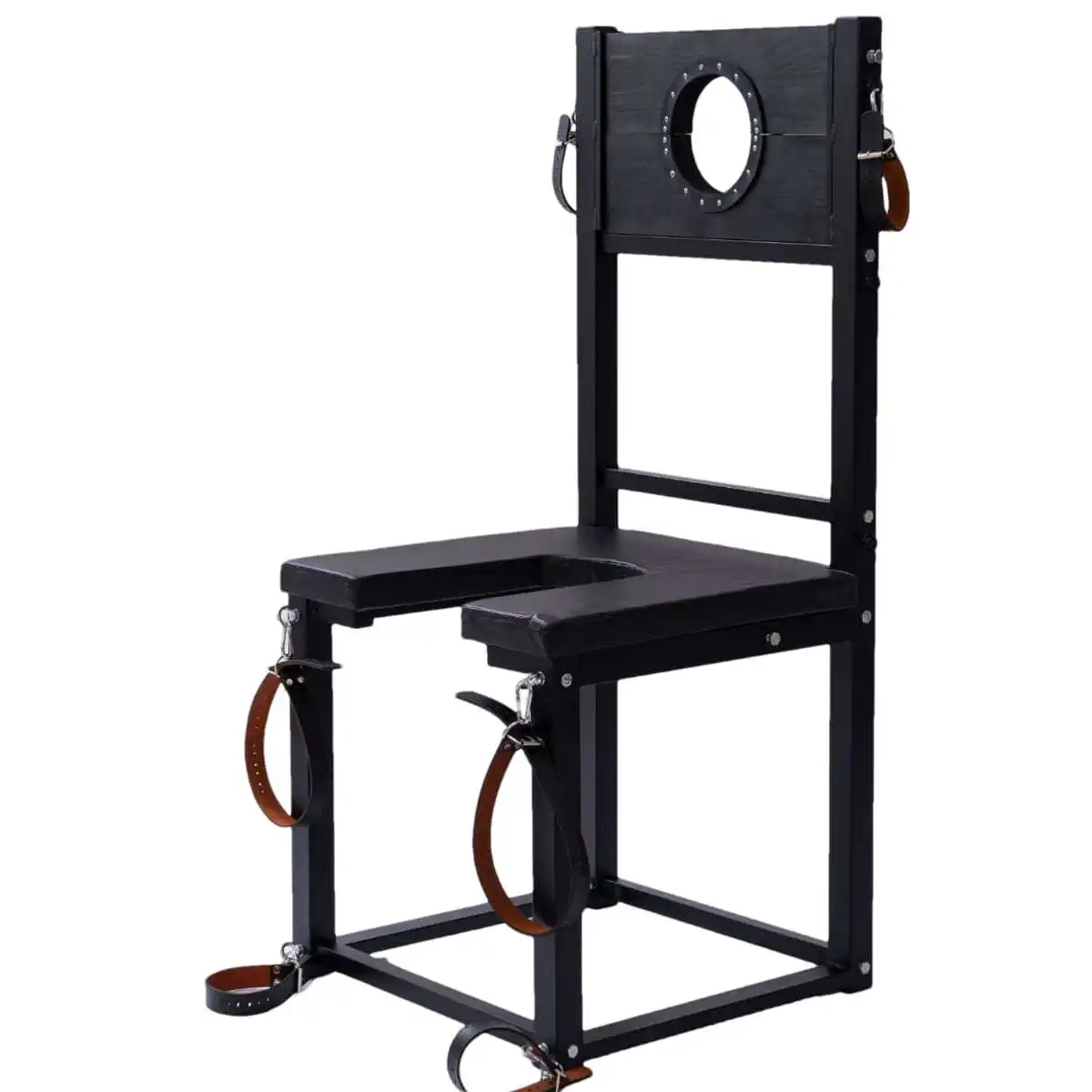 BDSM Sex Furniture Queen Training Chair Female Slave Props Fixed Binding Rack Punishment Rack Props Restraint