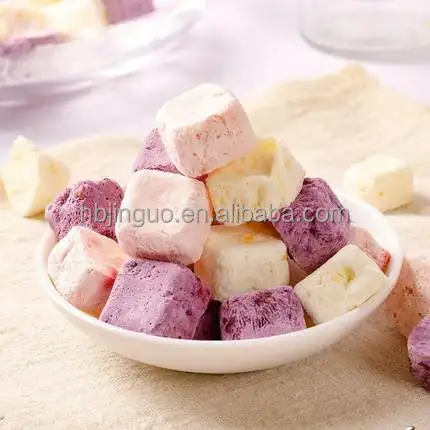 2022 New Delicious Yogurt Dry Fruit Pieces Snacks Healthy Drink  54g Leisure Oatmeal Snacks