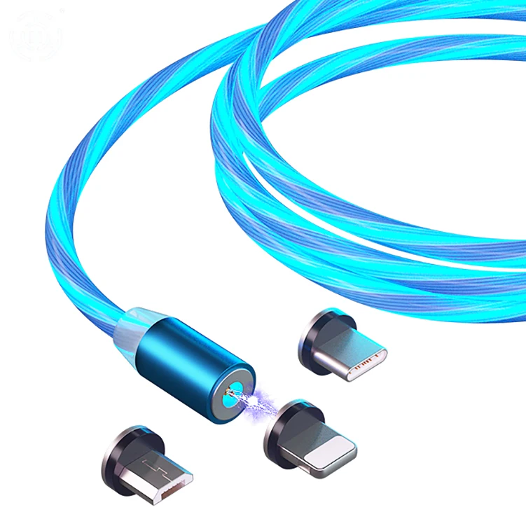 Оптовая продажа Шэньчжэнь Технология usb-кабели для зарядки телефона 3 в 1 usb-кабель Магнитный зарядный
