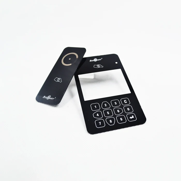 CNC Laser Cutting Silk Printing Custom for Intelligent Lock Pmma Touch Screen Switch Acrylic Front Panel