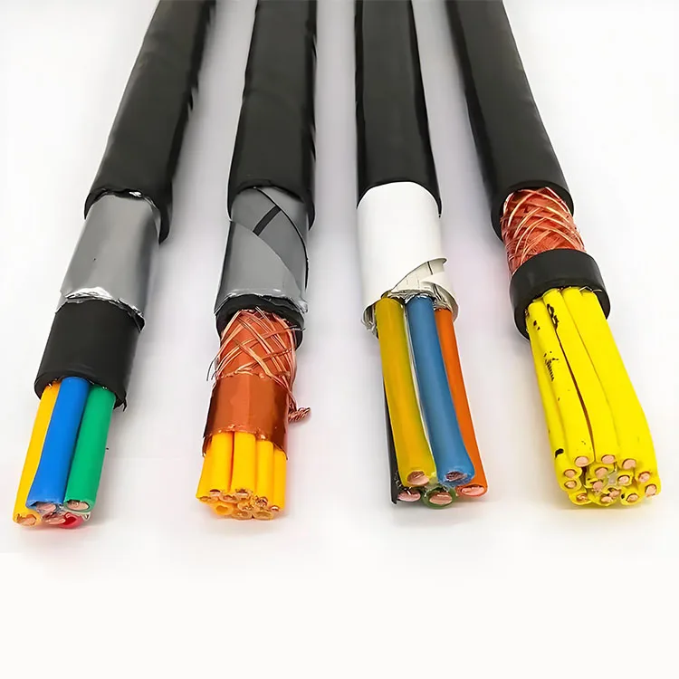 Factory price multicore XLPE insulated PVC sheathed copper wire braid shielded Control Cable
