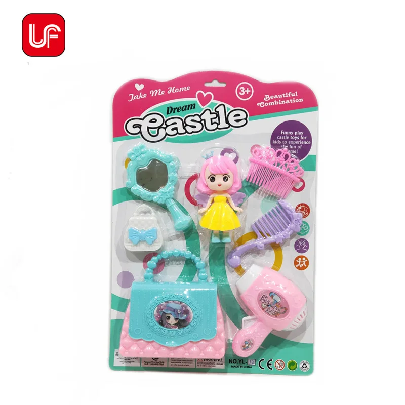 Toys Wholesale Best Gift Girl Toys Beauty Dressing Set Princess Toys Nice Doll With Accessory