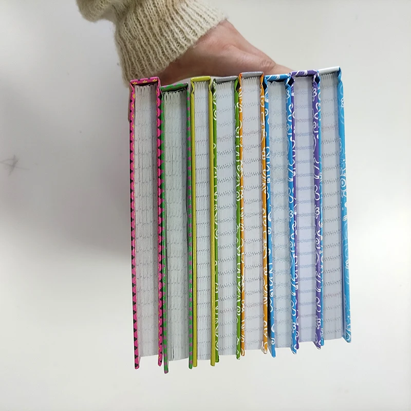 Cheap School Supplies Custom Print 288 Pages Hardcover Notebook A5 Exercise Book For Congo