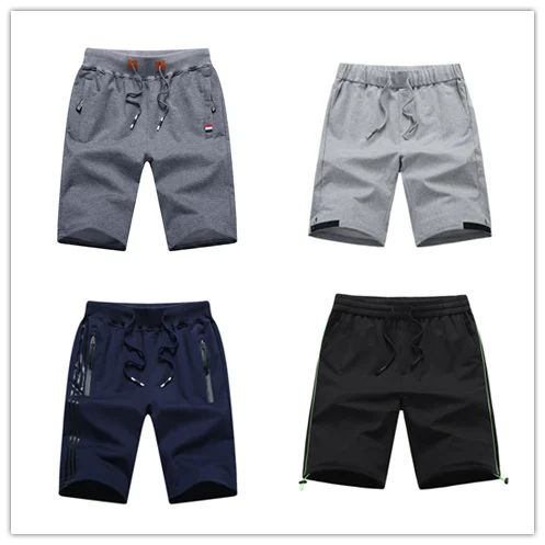 100% cotton summer hot selling custom logo men blank shorts sport shorts 2021