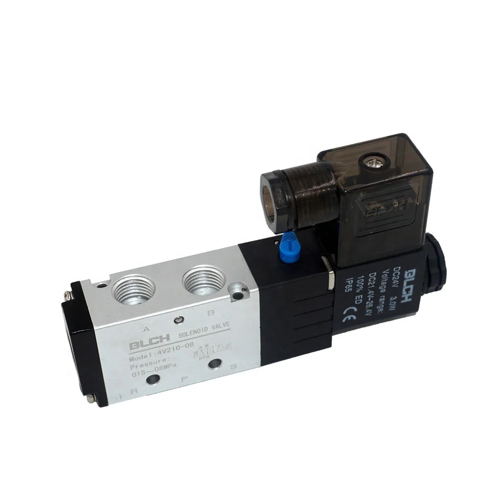 5/2 way alloy material 4V210 - 1/8  AC24V pneumatic solenoid valve