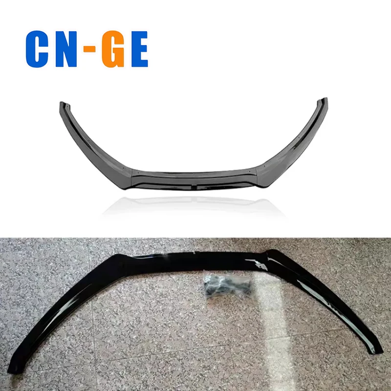Bumper Lip Three-Segment Front Lip PP Material Front Shovel For Fo-rd Focus MK3 MK3.5 2012-2018