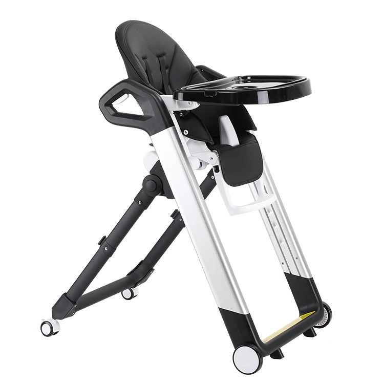 
Manufacturer Luxury Aluminium Good Quality Baby High Chair Baby Seat Chair 