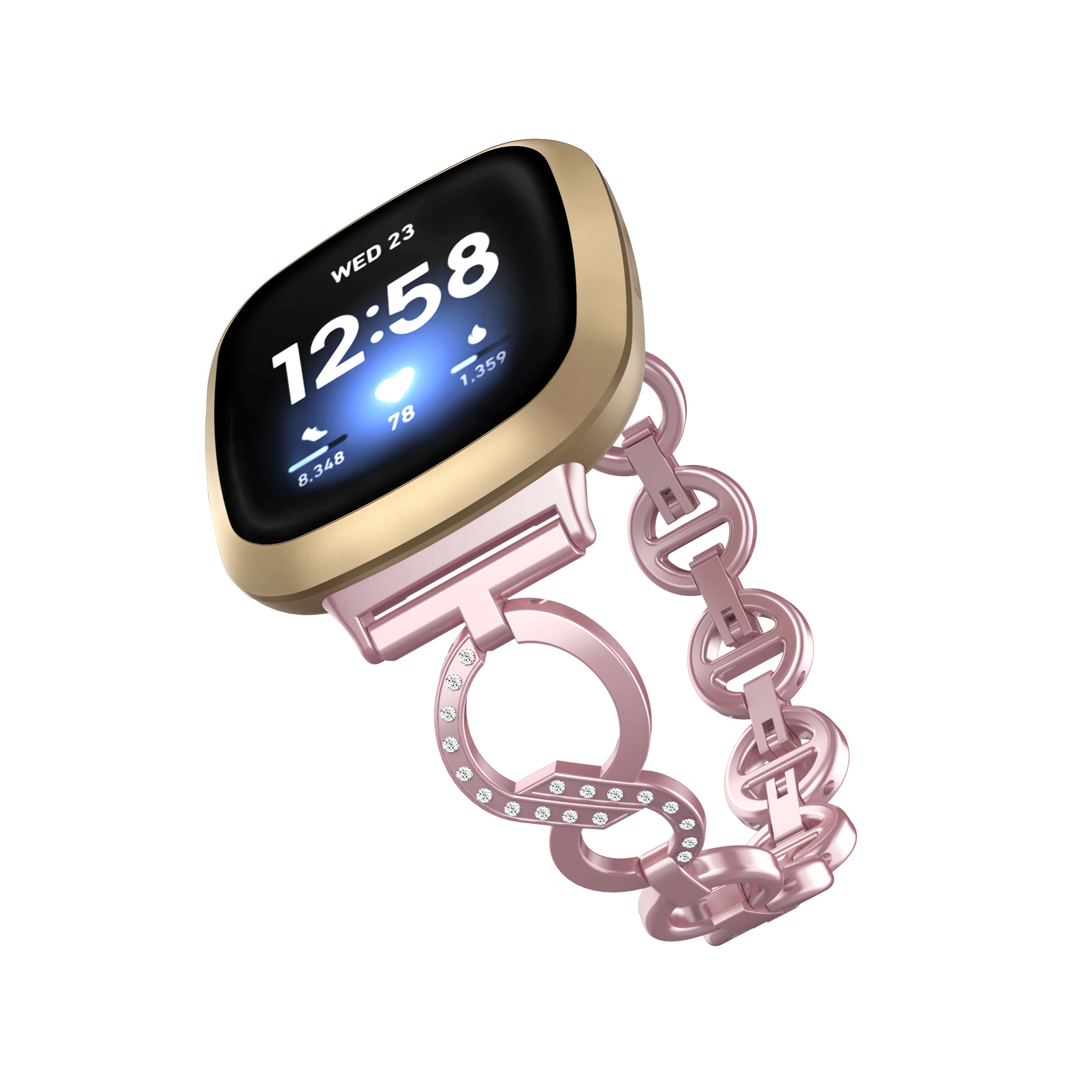 Wholesale New Arrival FV3 Stainless Steel Adjustable Chain Watch Band Multiple Colors Metal Strap for FV 3