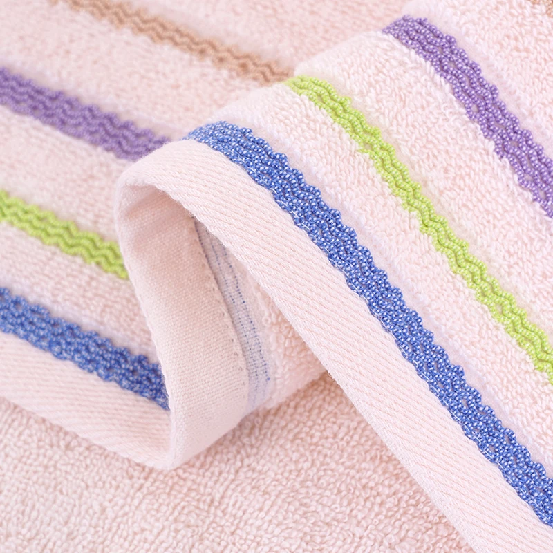 Luxury 100% Cotton Hotel Household Bath Towels Comfortable High Water Absorption Minimum Order 10 Pieces Wholesale