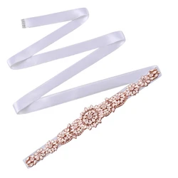 S445-RG свадебное платье со стразами