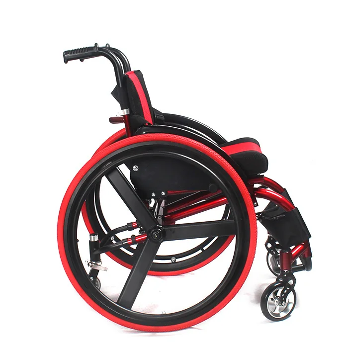 New Outdoor Lightweight Manual Portable Foldable Sports Wheelchair Disabled Wheelchair