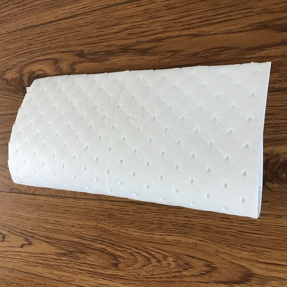 Adhes Polyester Hot Scissor Double Side PP Laminating Meltblown Nonwoven Fabric For Oil Absorbent Pads Rolls Pillows