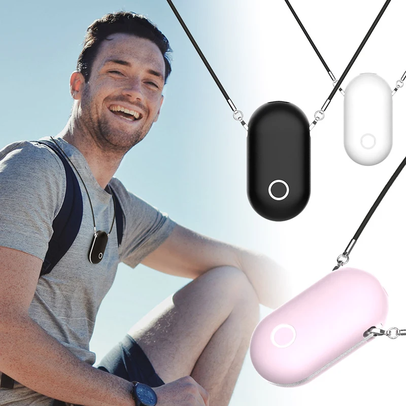 Novelty Men Gift Set Personal Necklace Ionizer Air Purifier Fathers Day Gifts 2023