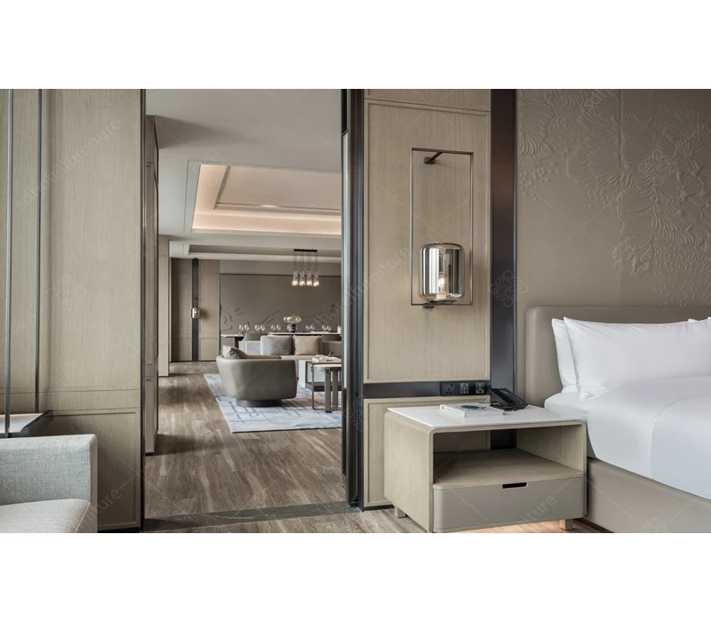 2022 Sheraton Hotel Furniture With Hotel Reception Desk For Sale