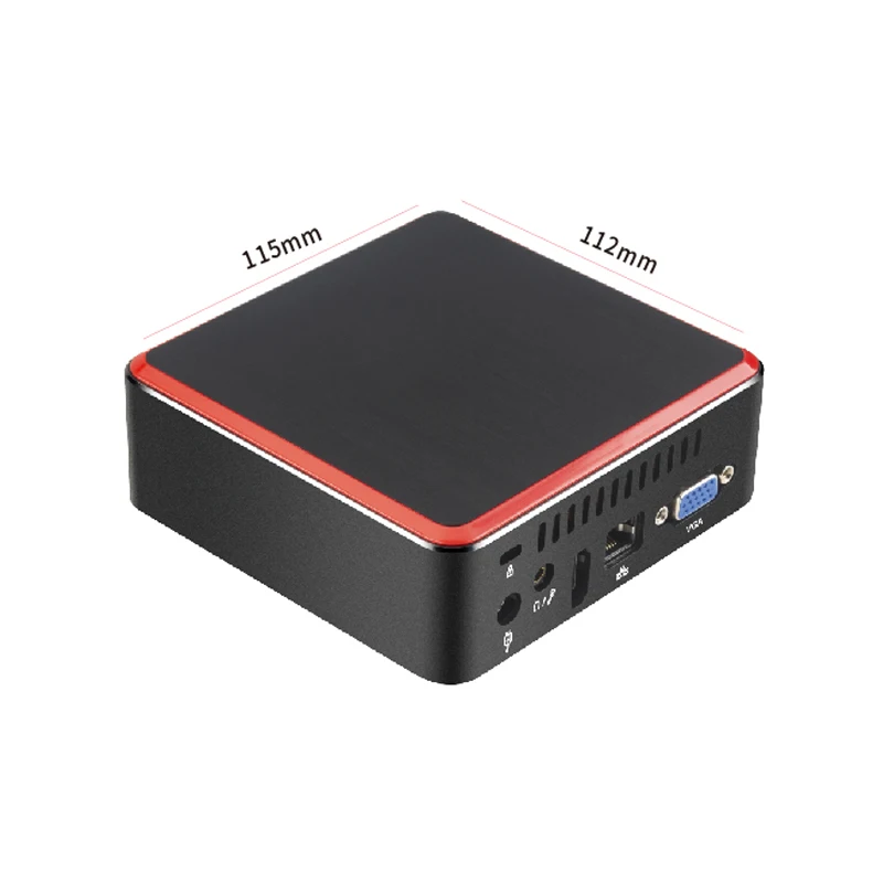 X86 Embedded Aluminum Android Firewall Mini Intel Barebone System