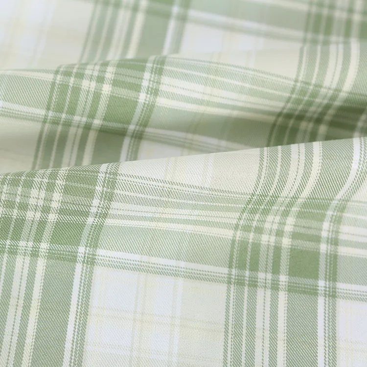 
Promotional Top Quality Yarn Dyed Plaid Fabric 100%Cotton Fabric For Dress 