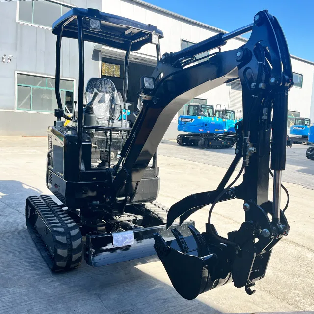 China Cheap  Kubota engine Small Digger  1.8 Ton 2.5Ton Wholesale Micro Compact Mini Excavator 1.2 Ton Prices For Sale