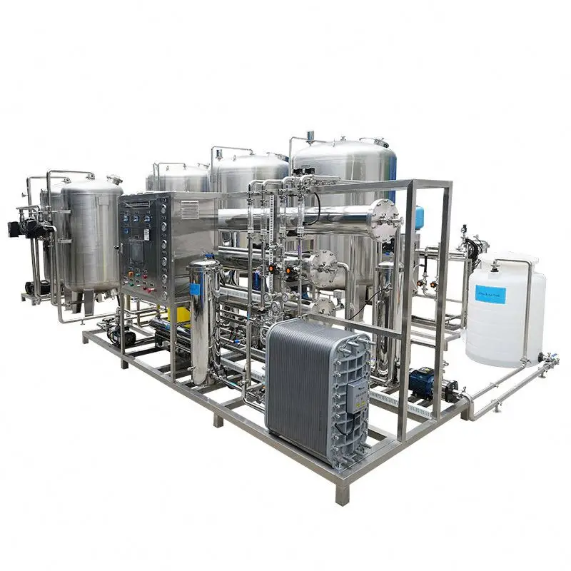 CE Approved water purification plant by osmosis EDI ultrapure water equipment