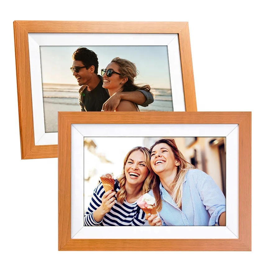 Luxury customized 21.5 digital photo frame china art talking digital photo frame engraved digital photo frame