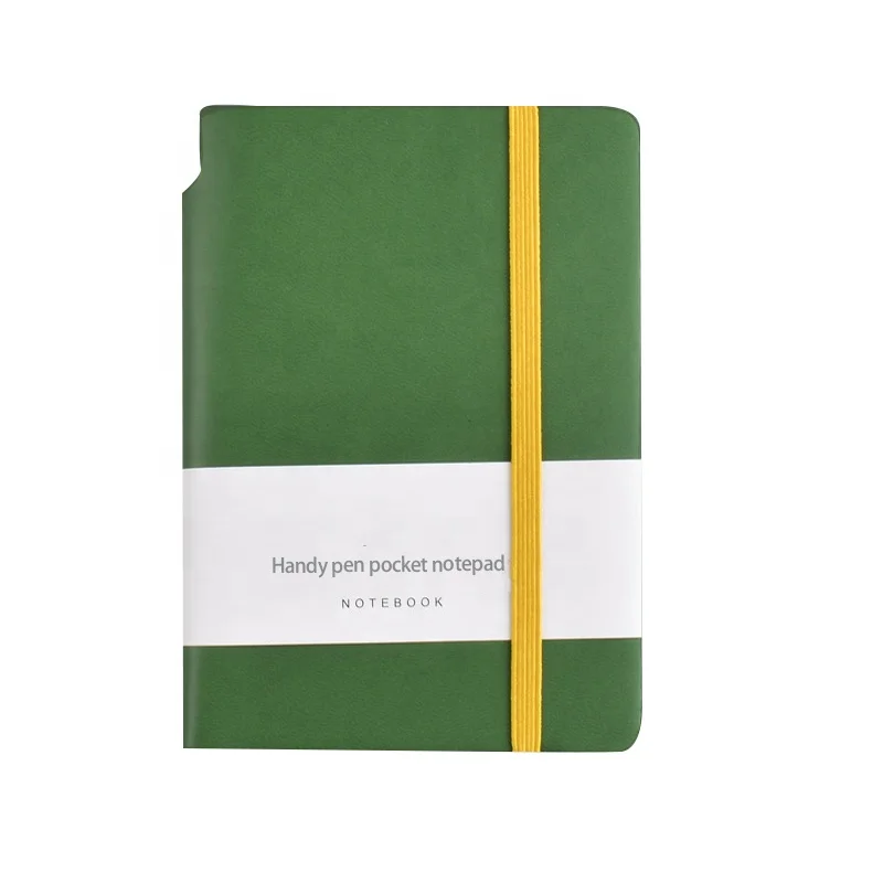 DASHENG Custom logo a6/a7pu pocket notebook lined paper mini pocket journal notebook stationery supplies office