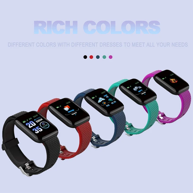 116plus спортивные умные часы с пульсометром механические reloj de pulsera