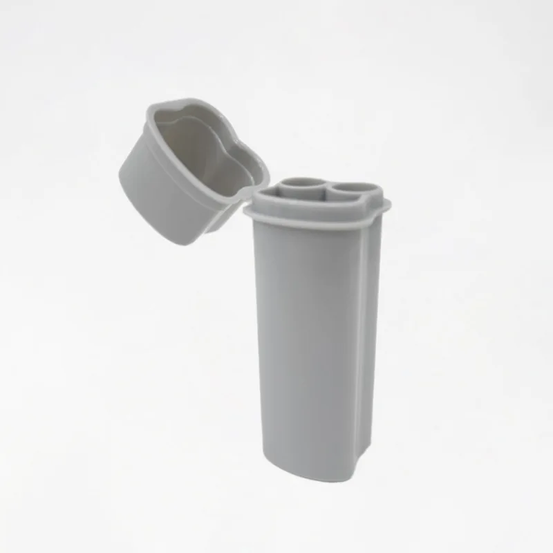 Smoking Accessories Plastic Lighter 2 in 1 Case Lighter Kit with Two Holes for Cigarette Tobacco Stash Container Box