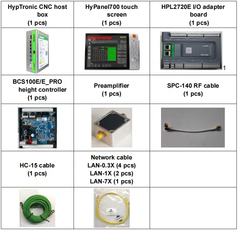 High Power FSCUT 8000B HypCut Software Bus-type Dedicated CNC Fiber Laser Cutting Machine Laser Control System