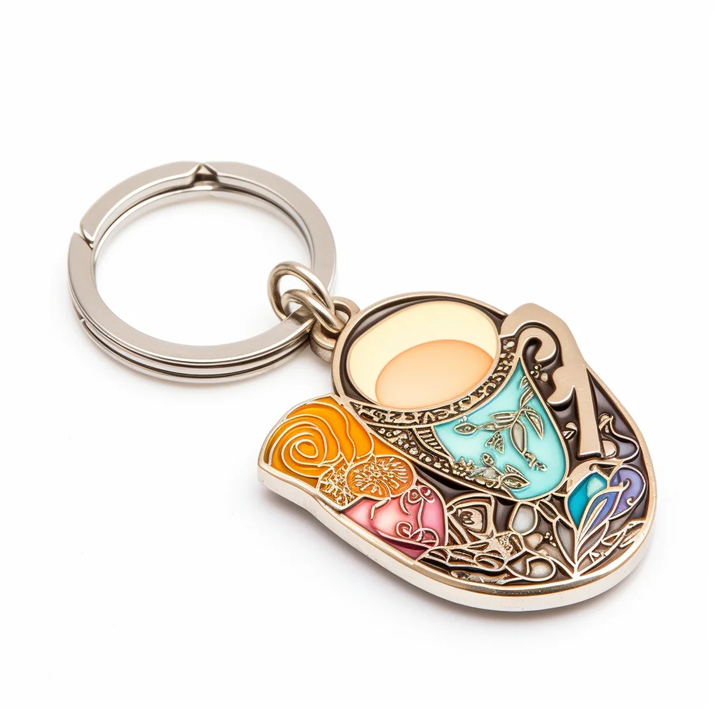 Fashion Personalized Custom  Custom Metal Key Chains Wholesale