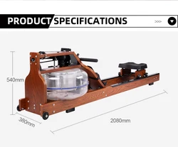 SD-RM01 Ex-Factory price indoor strength training fitness equipment water resistance water rowing machine