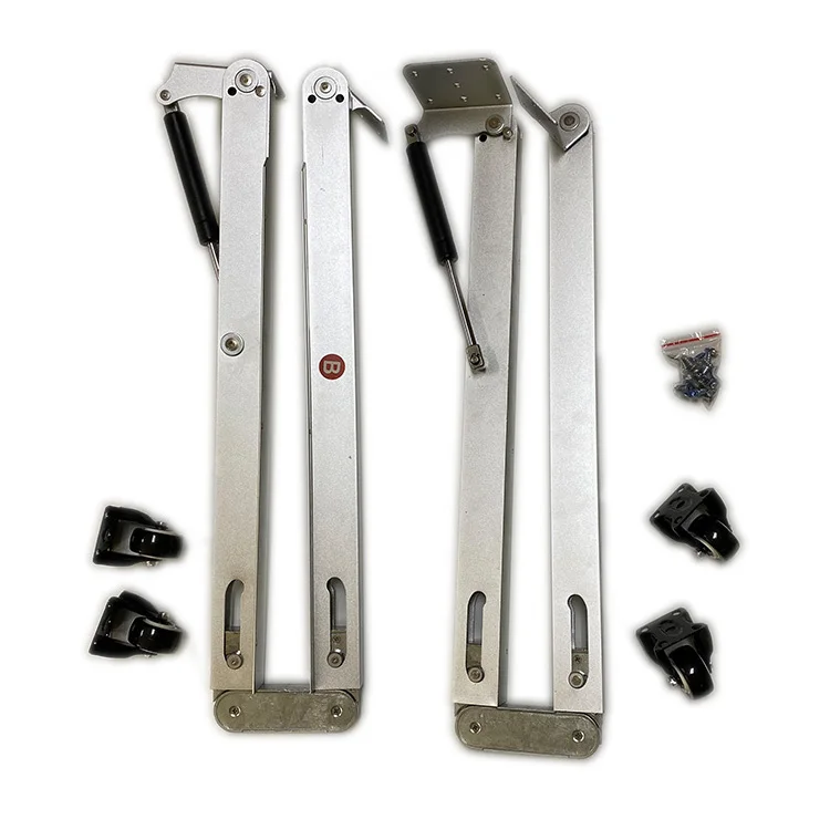 Folding hidden Table Slide Telescopic slide for Folding sliding dining table extensions