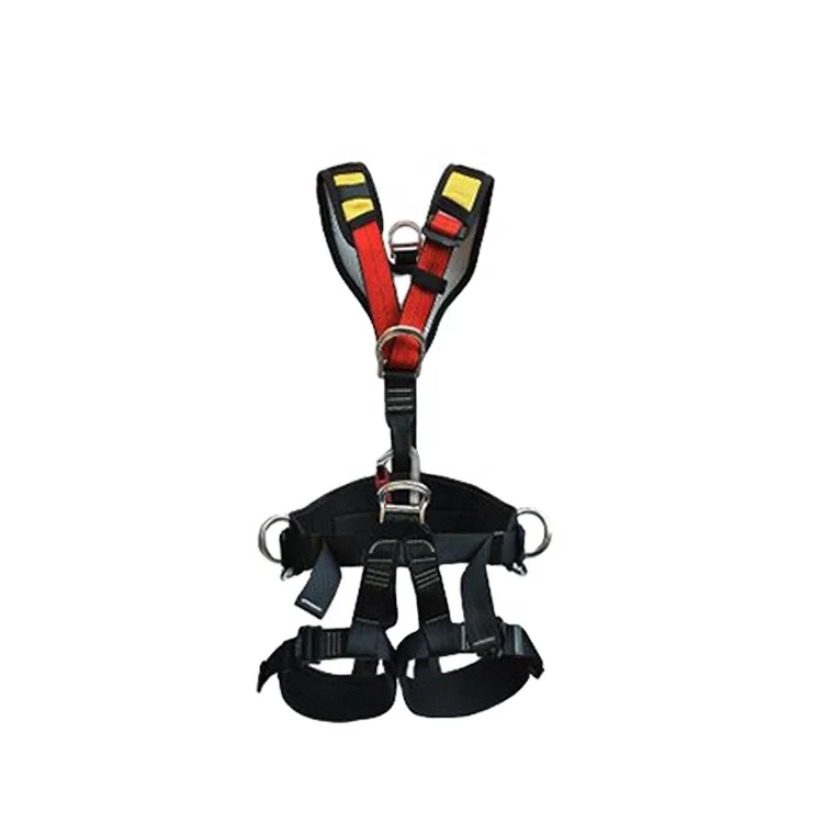 CE certified full-body climbing safety harness belt for working at height construction working on the tower