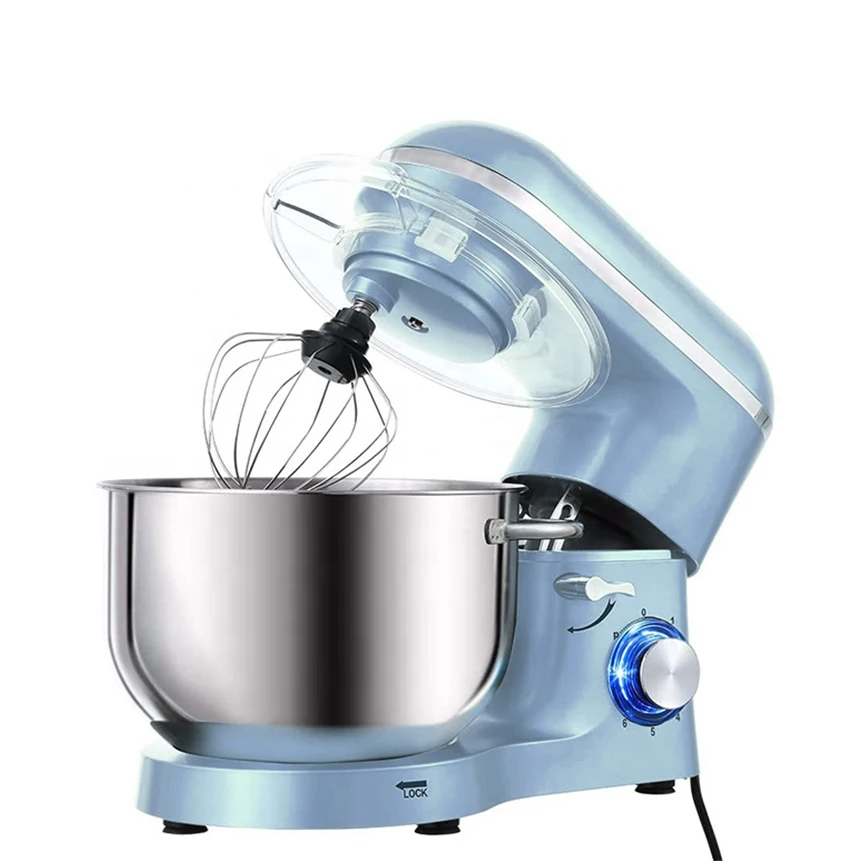 New Style 4 In 1 Egg Flour Kneader Bakery Baking Kitchen Spiral Planetary Mixer Bread Dough Cake Mixer Machine Stand Food Mixer