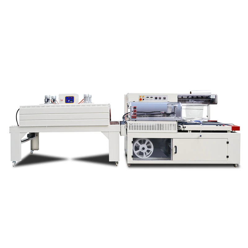 Автоматическая PE пленка коробка бутылка книга термоусадочная туннельная упаковочная машина