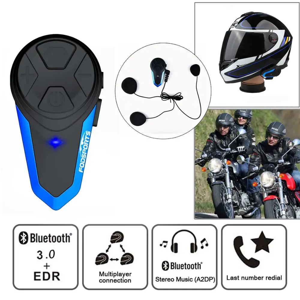  Fodsports BT-S3 Interphone гарнитура для мотоциклетного шлема полный уход за кожей лица мото мягкие