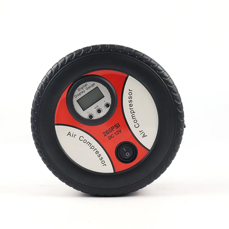 Automatic Auto Stop car inflator tire pump Compressor anddigital tire inflator with pressure gauge tire inflator