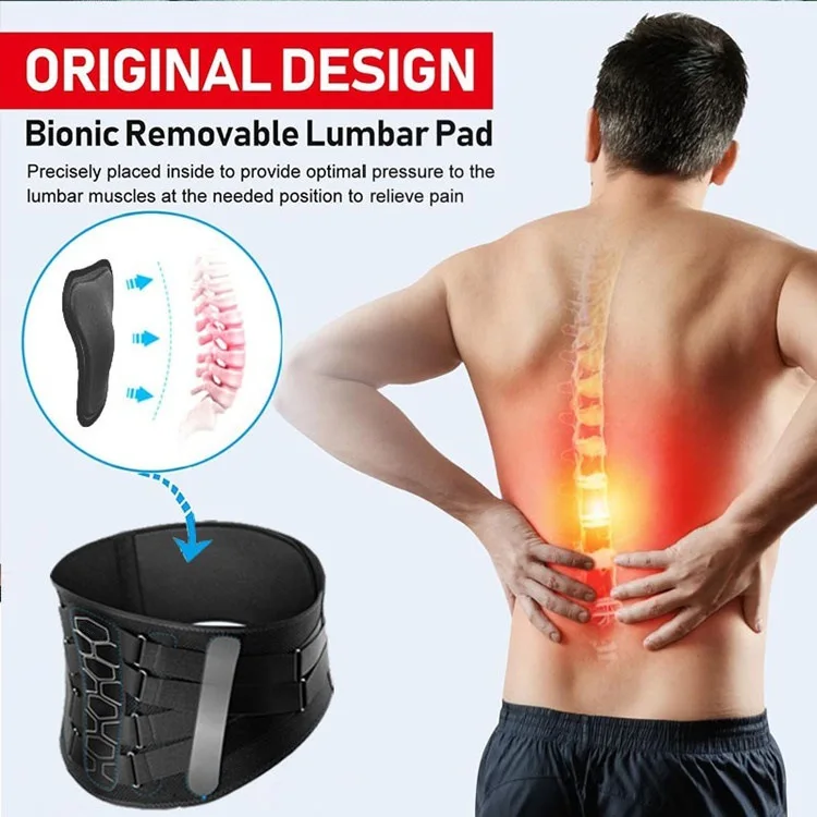 Manufacturer back support posture  Lumbar Decompression Lower Back Lumbar support belt relieving lower back pain and waist belt