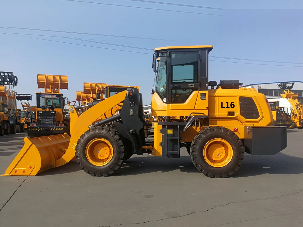 Lonking 1.8 Ton Front End Wheel Loader with High Quality Cdm818d Rated Loader with 1.05cbm Bucket