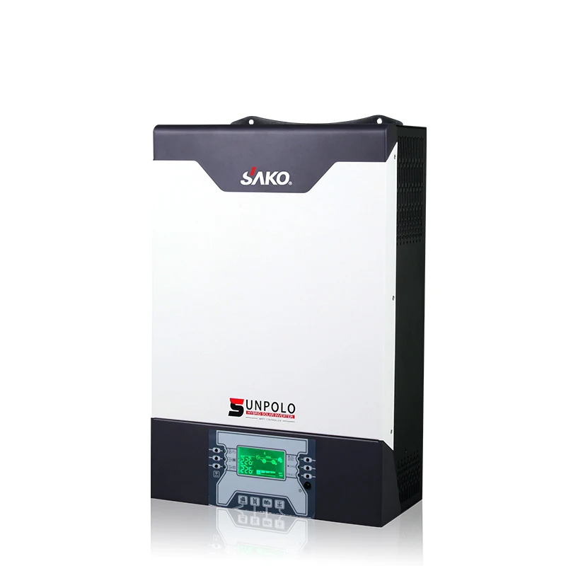 off Grid Hybrid solar power inverter 5kw with battery bank up CE certified panel hybrid