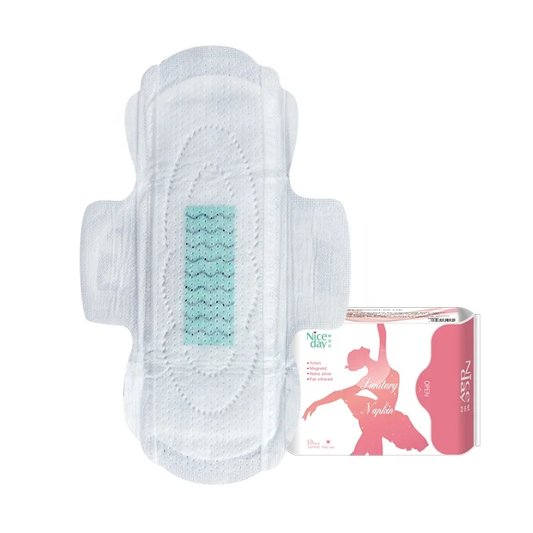 
Day use disposable regular best anion and magnetic chip sanitary pads for women in stock 